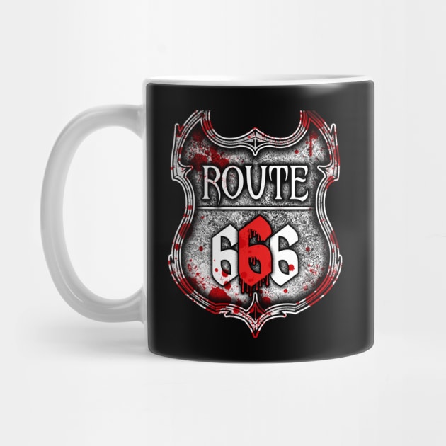 Route 666 I Road to Hell I Satanic  product by biNutz